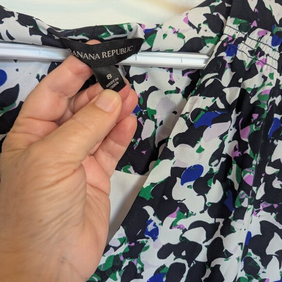 Banana Republic Goddess Maxi | 8 | Resort or Brunch Ready Ease! | POCKETS! EUC - Picture 4 of 10